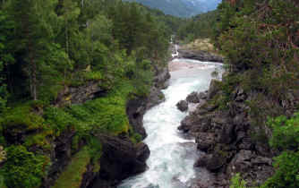 Photo of waterfall